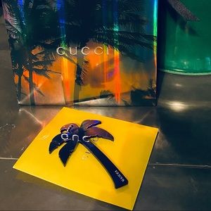 New- GUCCI lucite bag charm- ‘20 Resort Collection